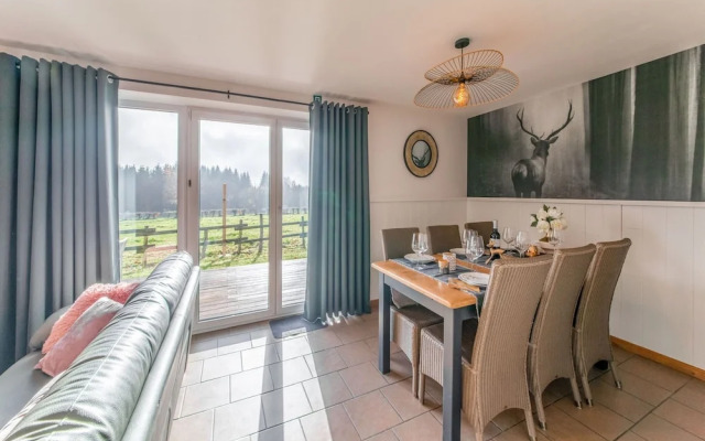 Picture-perfect Holiday Home in Sourbrodt With Garden, BBQ