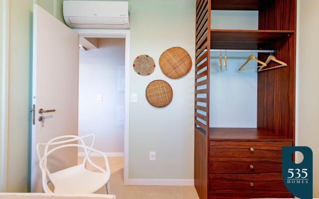 2 Quartos Com Home Office Vista Mar na Barra