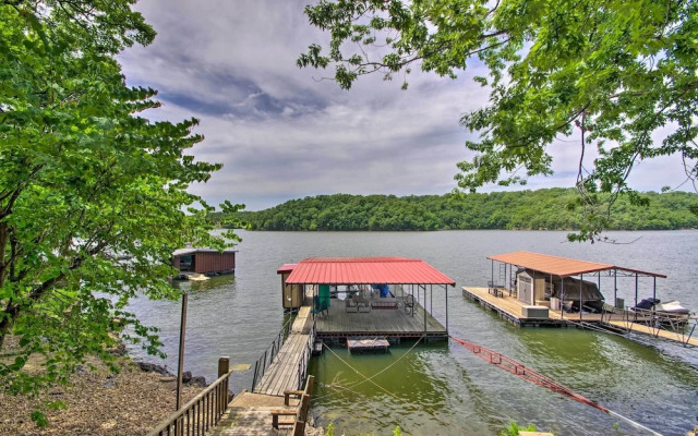 Lakefront Rocky Mount Retreat w/ Swim Dock!