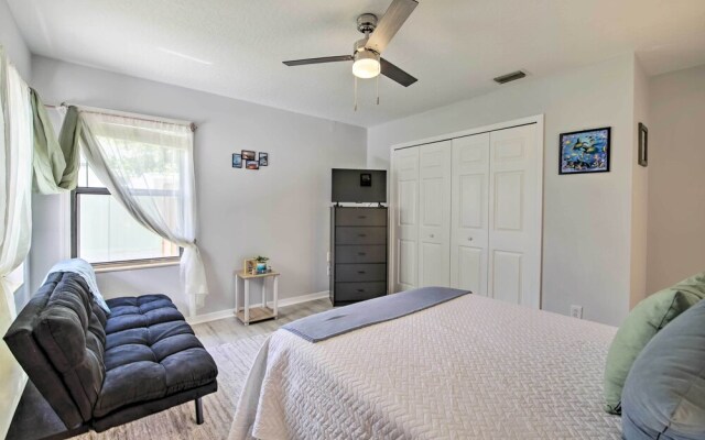 Bright Sebastian Home w/ Pool ~ 7 Mi to Beach!