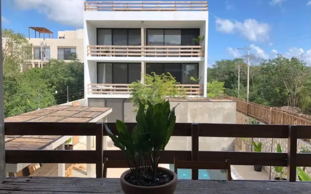 Elegant 2-br Flat Near Downtown Tulum Area