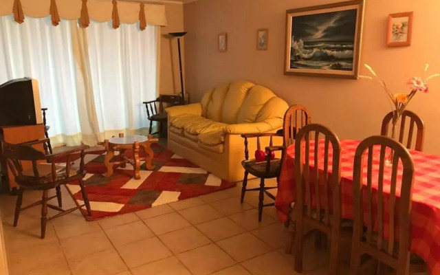 Espectacular departamento frente a playa chica