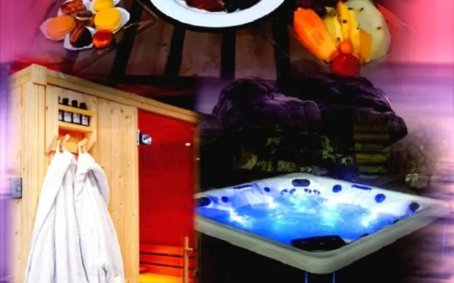 1-bed Apartment With Private hot Tub, Sauna & gym