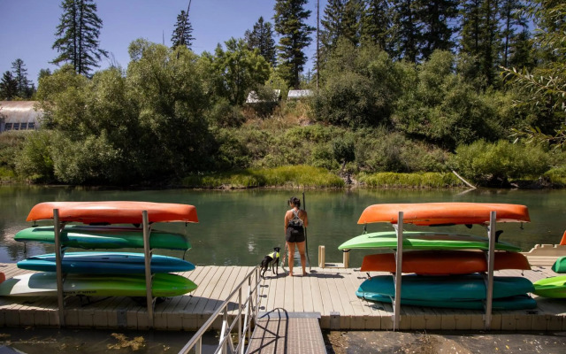 The Pine Lodge on Whitefish River