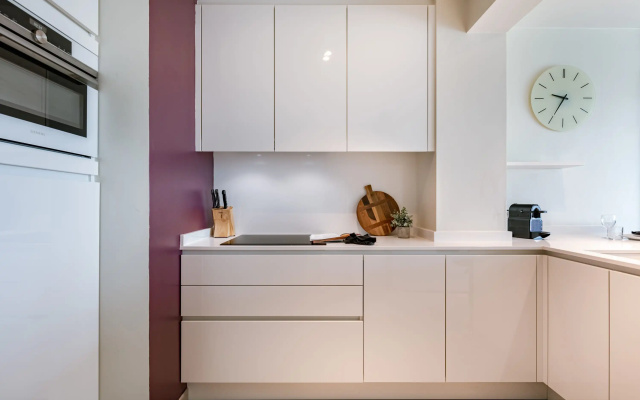 Harbour view apartment in Blankenberge