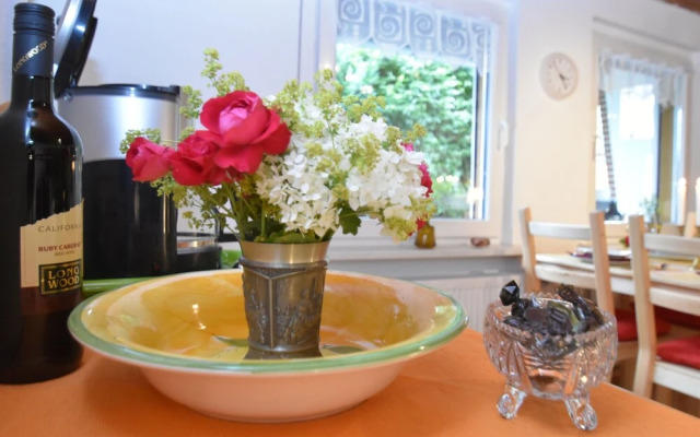 Modern Holiday Home in GÃ¼ntersberge With Fish Pond