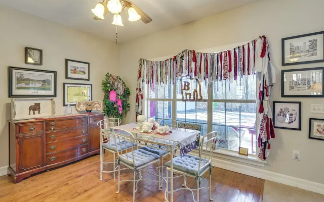 Starkville Vacation Rental ~ 2 Mi to Msu!