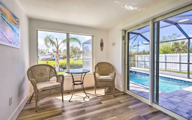 Englewood Escape w/ Screened-in Pool & Grill!