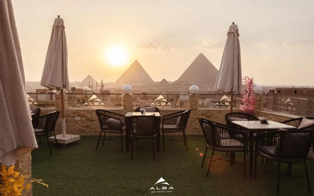 Alba pyramids view