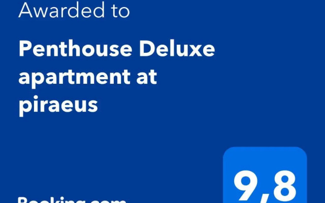 Penthouse Deluxe apartment at piraeus
