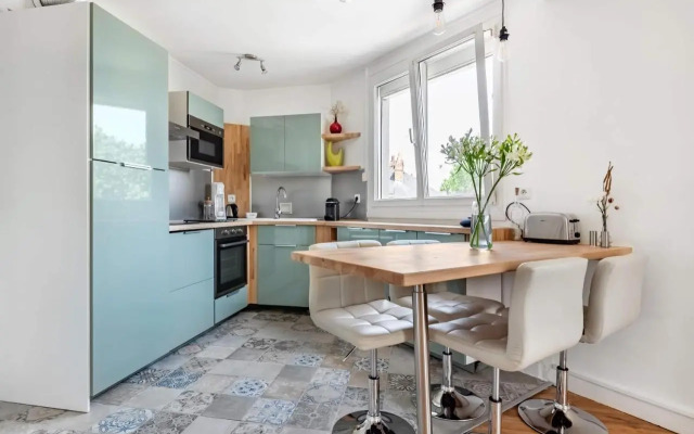 Bel appartement avec garage sur l'île de Nantes