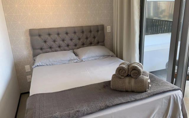 Studio Lindo a 3 min da Av Paulista Próximo ao Metrô e Shoppings com Piscina na Cobertura - VN 03 - Hotel in São Paulo - Photo 2