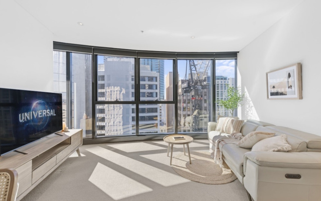 Stylish 1-bed Apartment in Heart of Brisbane – Guest Rooms – Brisbane