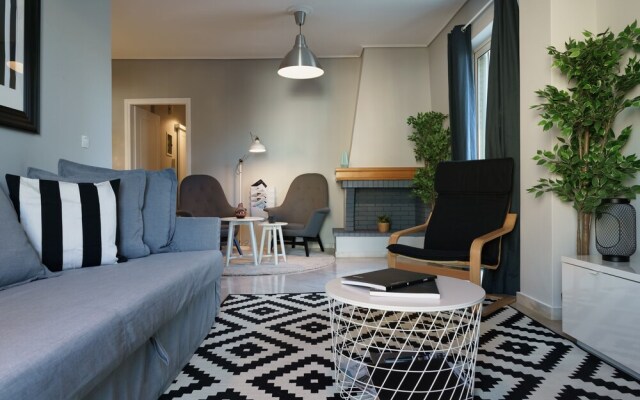 140m² homm New Penthouse With Acropolis View 11ppl