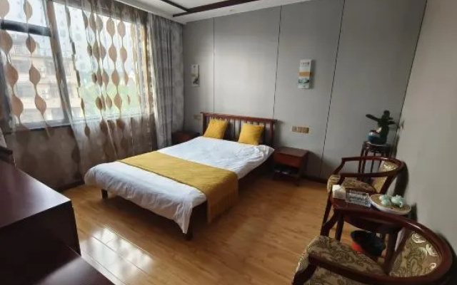 Yuxin Bieyuan Jiangnan Courtyard Mountain View Leisure Resort Villa Meisu – Guest Rooms – Chizhou
