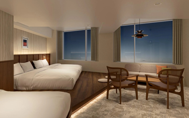 Residential Hotel B:CONTE Asakusa – Guest Rooms – Tokyo