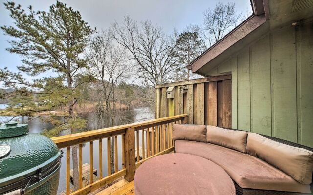 Lakefront & Trailside Escape w/ Private Dock +deck
