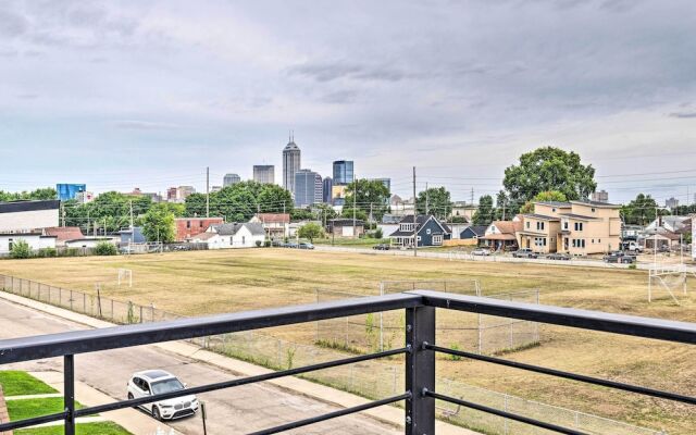 Modern Indianapolis Home w/ Skyline Views