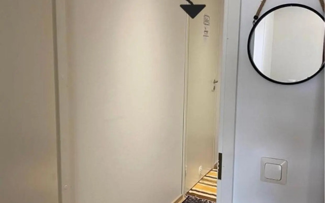 private bedroom and bathroom with private entrance