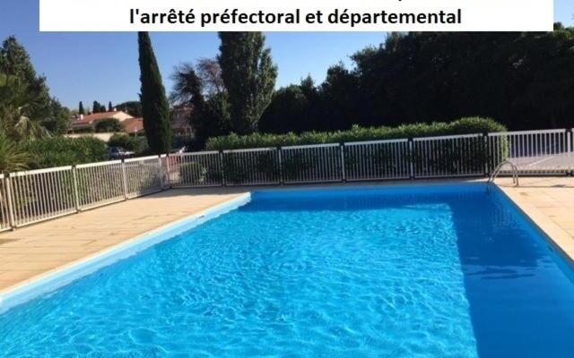 Calme pour cet appartement 4 personnes - résidence Piscine - parking privé - 4HAMCL2A