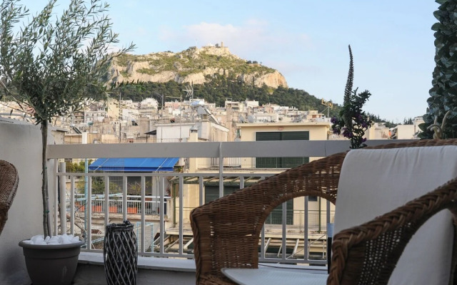 Top of the city Central studio with Acropolis View