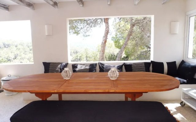 Villa in Cala Tarida With Private Pool & Sea View