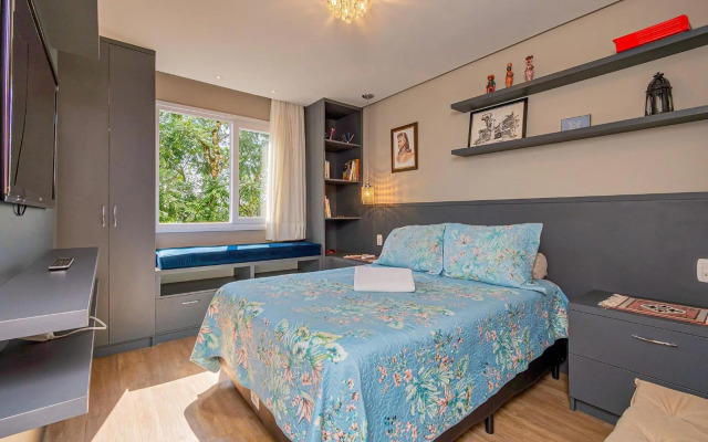 Apartamento Glamour 5 minutos da Rua Coberta