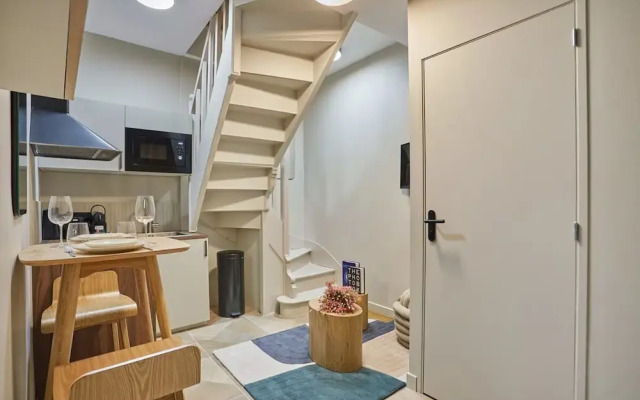 Charmant Studio Duplex Beaubourg/le Marais