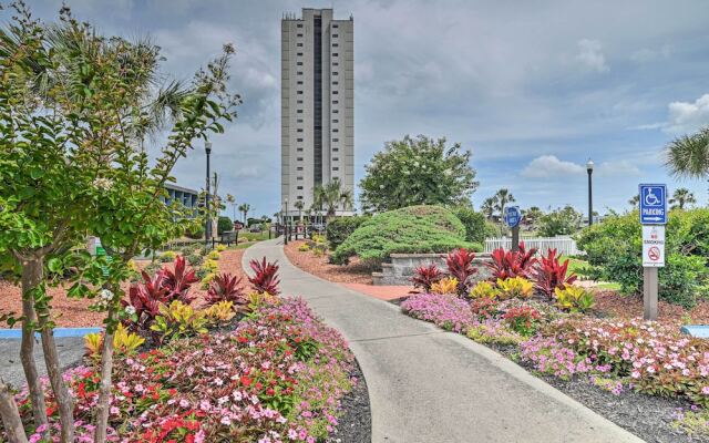 Mod Myrtle Beach Resort Condo w/ Beach Access