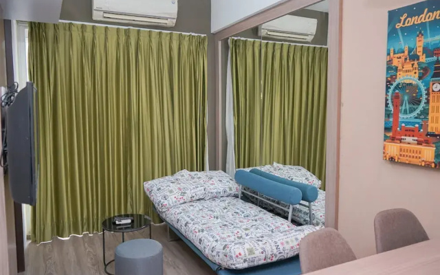 Good Place and Homey 2BR at Apartment Serpong Greenview