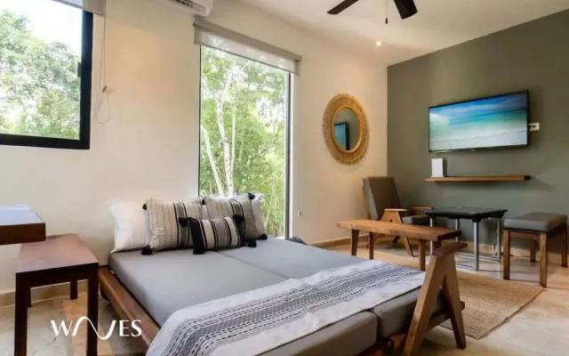 1 Br. Great Located Pool + Gym + Coworking