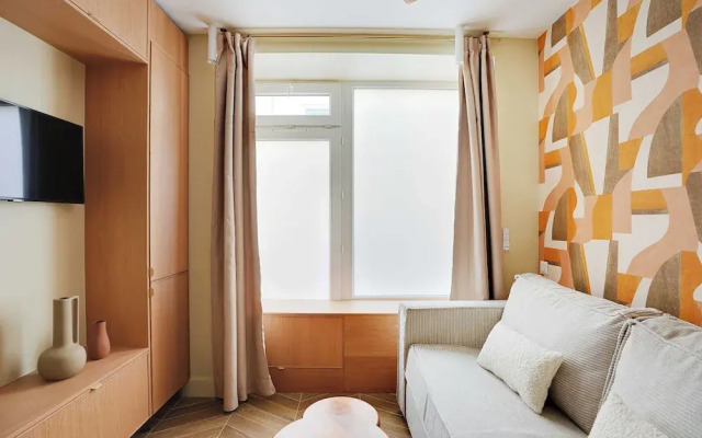 Cosy and Bright Studio - 2P- Near Sacre-coeur