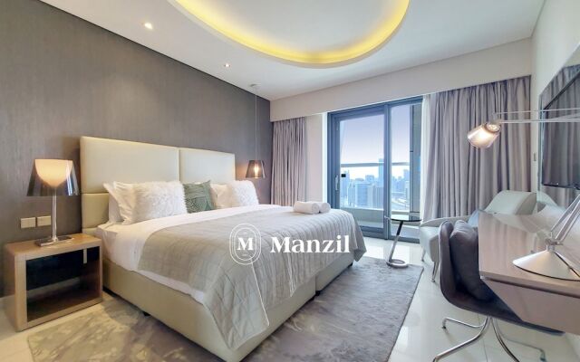Manzil - Cozy 1BR in Paramount w Burj Khalifa View