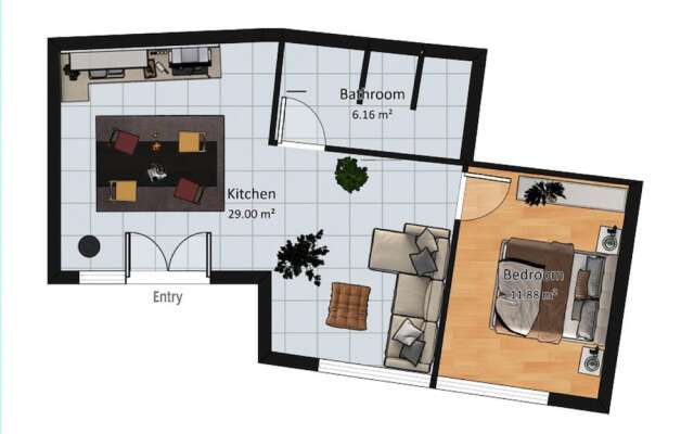 Terra 5 Deluxe apartment with parking