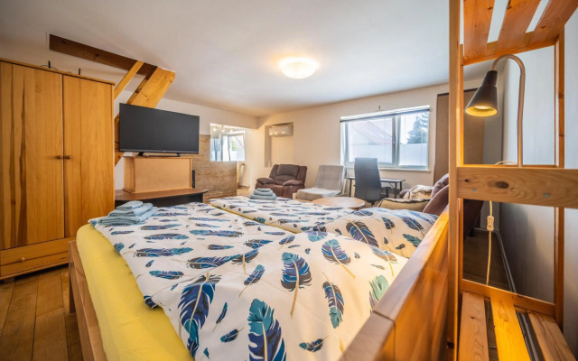 Celý dům s vybavenou kuchyní, koupelna s vířivkou