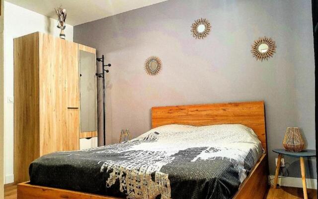 Charming T2 Equipped 1min Walk To Beaches