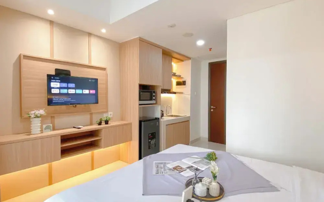 Cozy And Modern Studio Room Apartment Pollux Chadstone