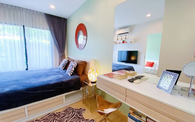 Safari 39sqm 1br Apartment Pool Walk to Naiyang Beach