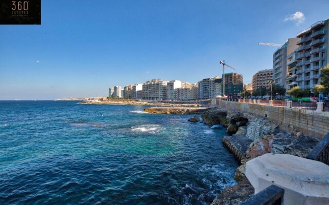 Amazing 3Br beachfront property in Tower RD Sliema by 360 Estates