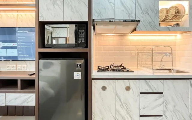 Earth Tone Studio Apartment At Transpark Bintaro