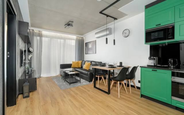 Black and Green Apartment by Renters