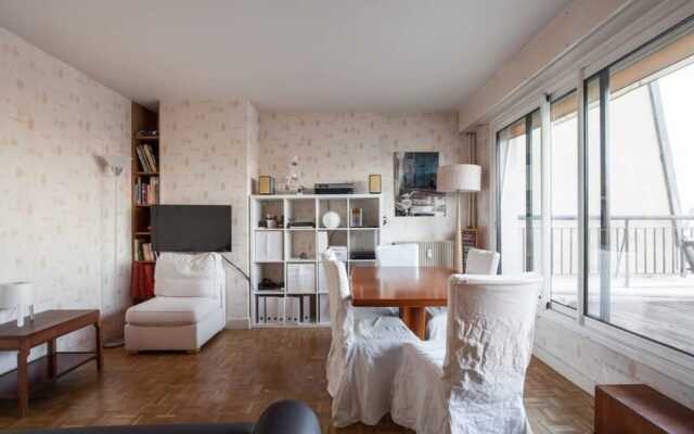 Cosy Flat With big Terrace for 6p - Eiffel Tower
