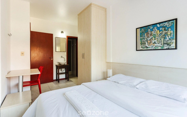 Apto aconchegante 350m da praia - Jurerê ADJ205