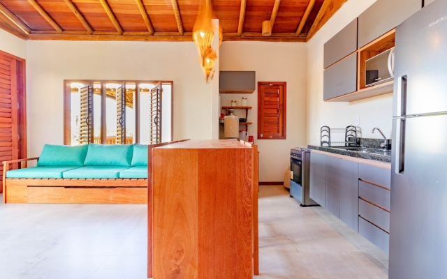 BG01 - Bangalô 2 Quartos em Taipu de Fora