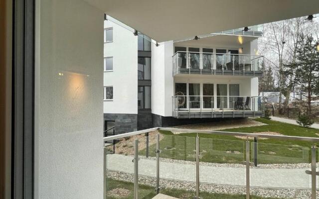 Leonardo 2 z prywatną plażą nad jeziorem Ukiel