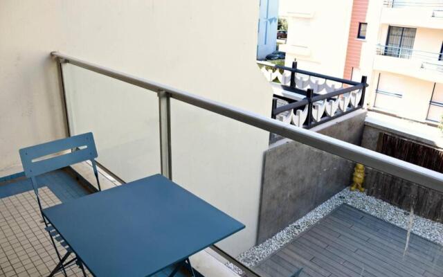 Studio 4 pers avec balcon centre ville