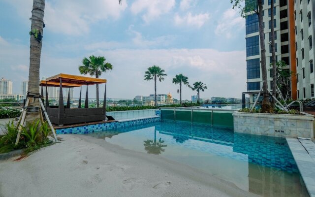 Comfy 1BR with City View at Permata Hijau Suites Apartment