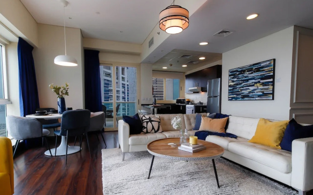 Manzil - Stylish 2BR in Dubai Marina nr Dubai Eye