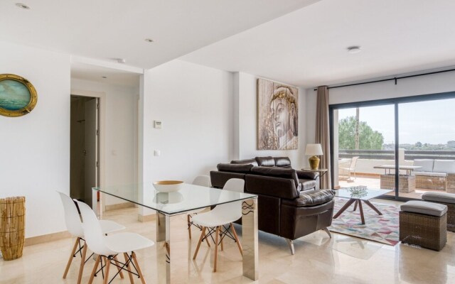 Suave Apartment in Casares Costa With Swimming Pool