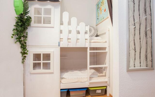 Apartment With Balcony and Garage
